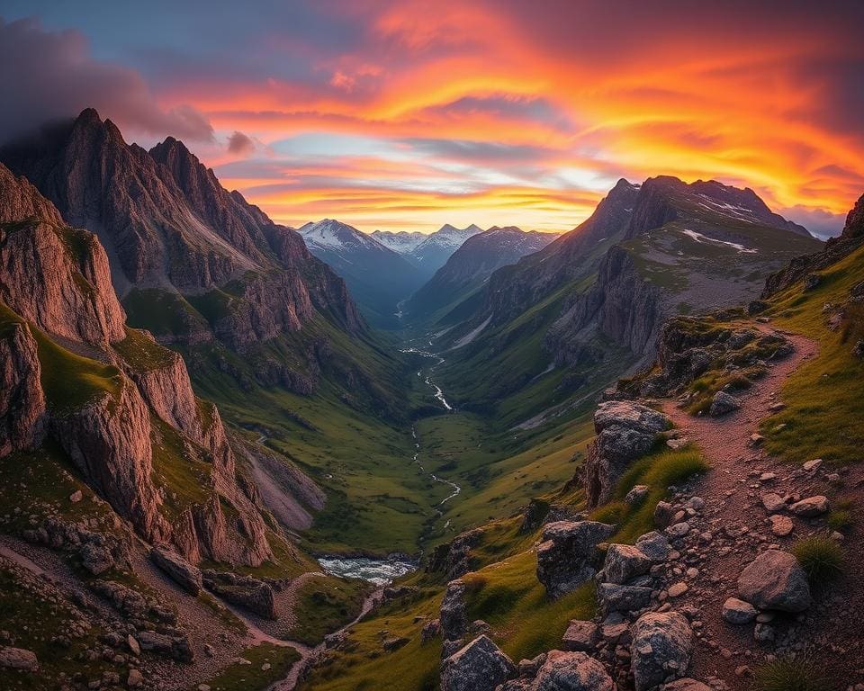 Avontuurlijke landschappen in de Pyreneeën