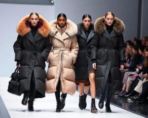 Balenciaga mantels: Innovatief design voor de winter