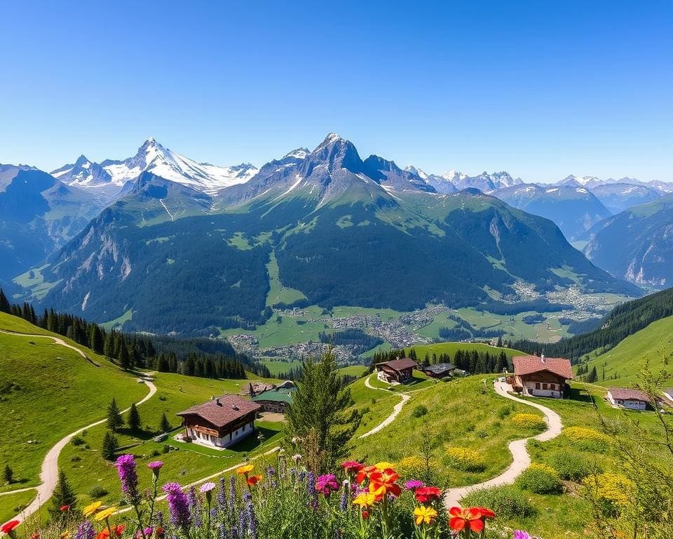 Bergen van de Alpen: wandeltochten door Zwitserse bergdorpen