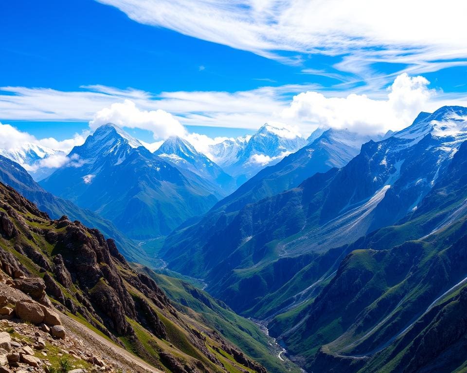 Bergen van de Himalaya: avontuur op het dak van de wereld