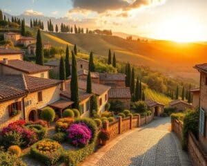 Bezienswaardigheden in de schilderachtige dorpen van Toscane