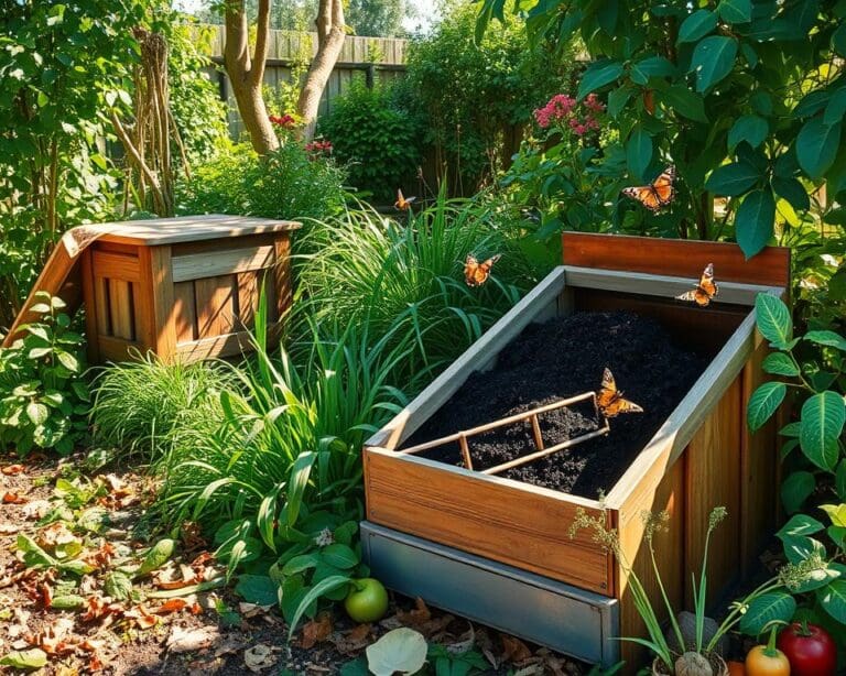 Compostvaten die Tuinafval omzetten in Natuurlijke Mest