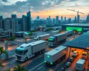 De opkomst van elektrische vrachtwagens in transportlogistiek