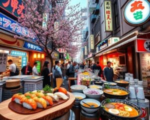 Eetgewoontes in Japan: van sushi tot ramen in Tokio