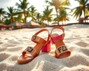 Fendi sandalen: Voor een speelse en luxe zomerse flair