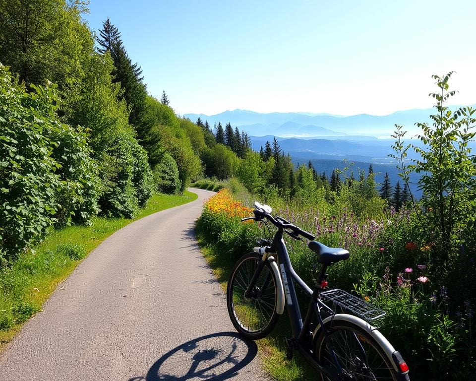 Fietsroutes met e-bike