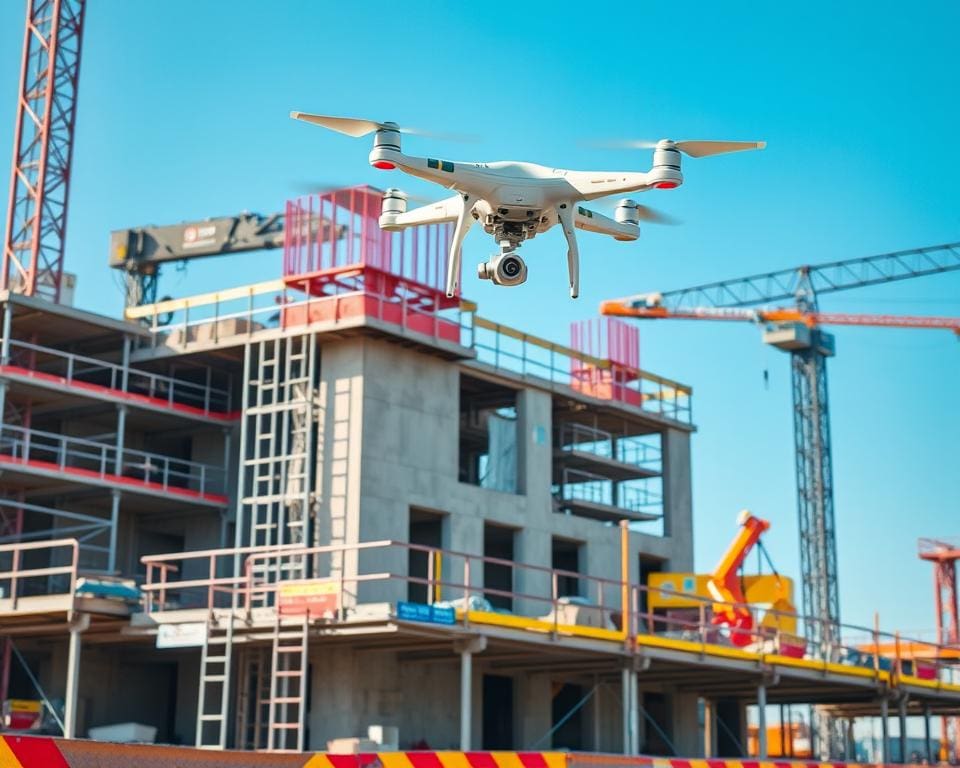 Hoe drones bijdragen aan de veiligheid van bouwplaatsen