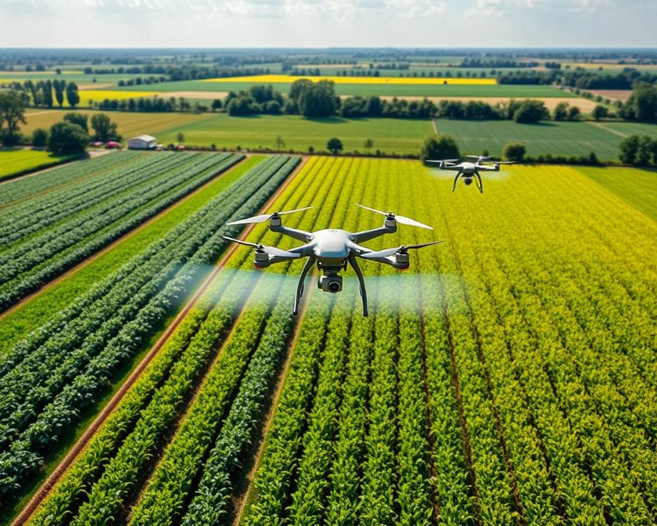 Hoe drones precisie en efficiëntie brengen in landbouwbeheer