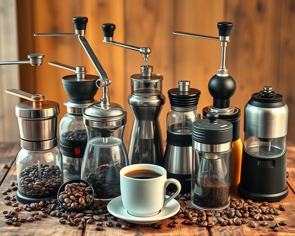 Koffiemolens voor de beste versgemalen koffie