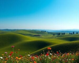 Natuur bewonderen in de groene heuvels van Toscane