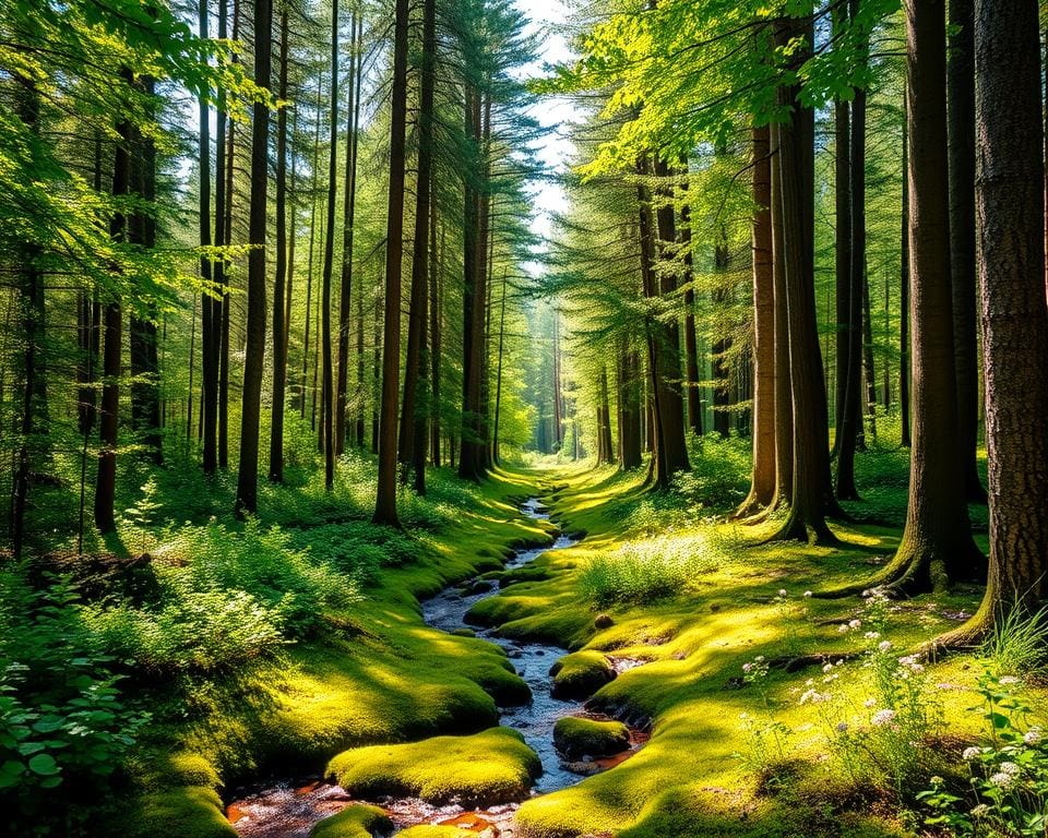 Natuurwandelingen door de weelderige bossen van Finland