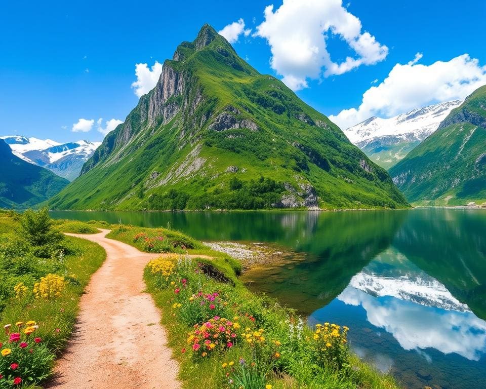 Natuurwandelingen langs de fjorden van Noorwegen