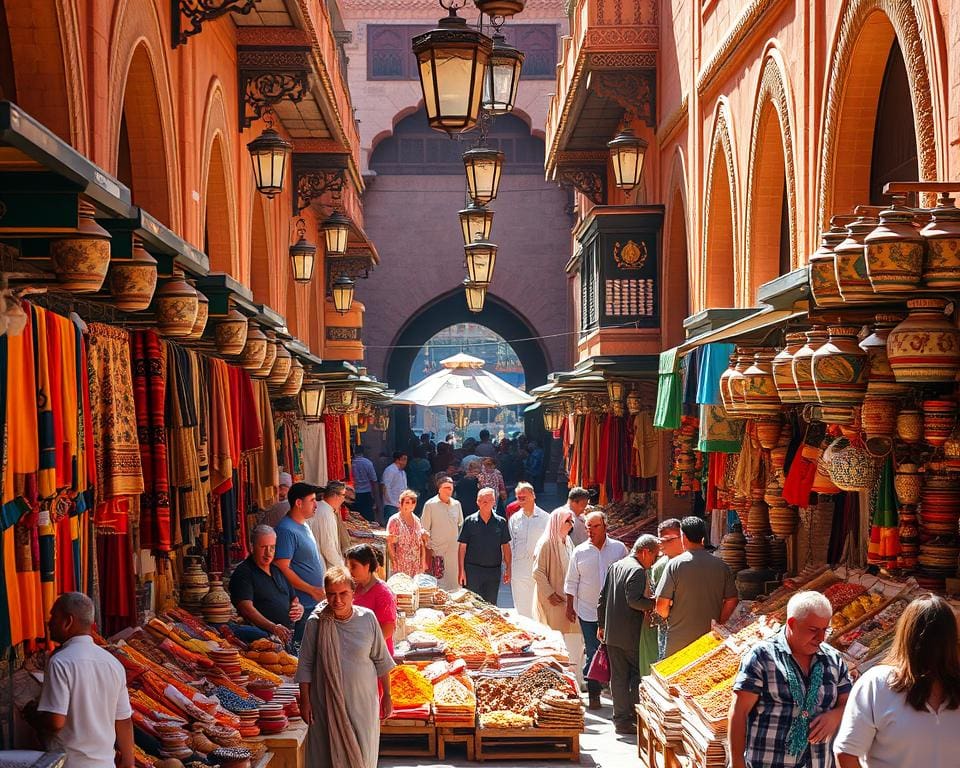 Populaire markten van Marrakesh