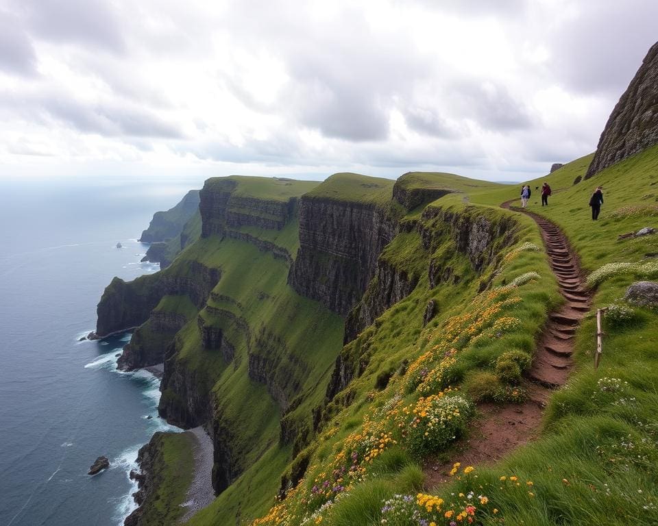 Toerisme Ierland kliffen