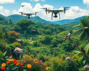 Waarom drones essentieel zijn voor natuurbescherming
