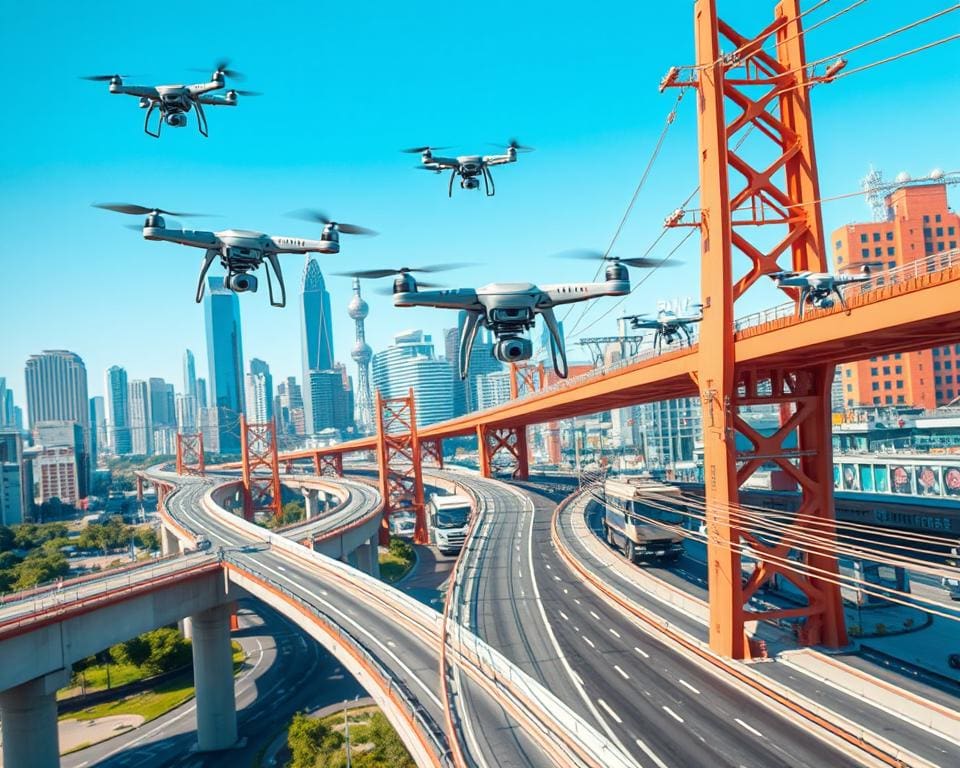 Waarom drones steeds belangrijker worden in infrastructuurbeheer