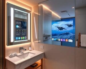 Waarom slimme spiegels steeds populairder worden in hotels