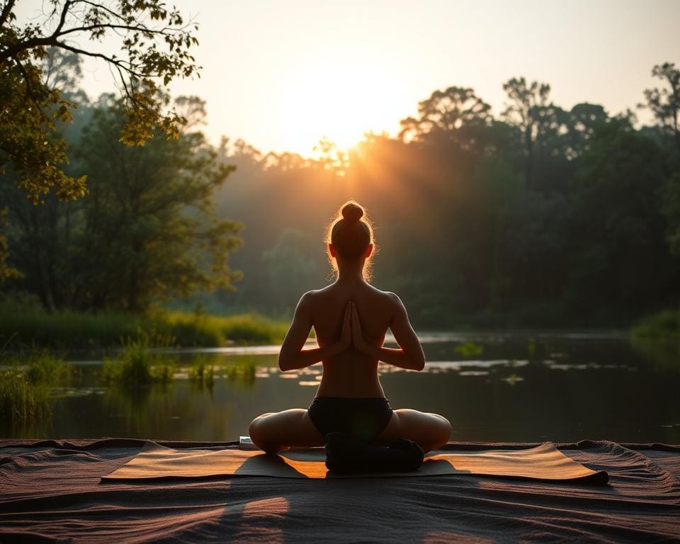 Yoga voor een rustiger geest en verbeterde focus