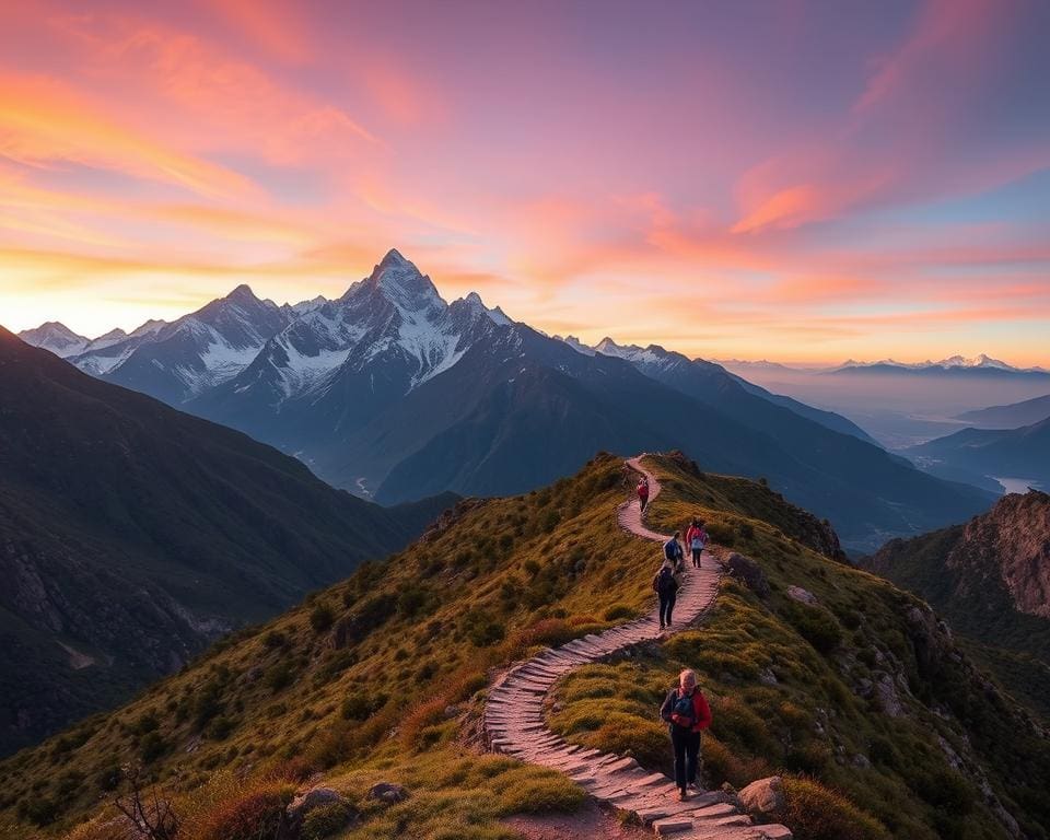 avontuurlijke trektochten in de Andes