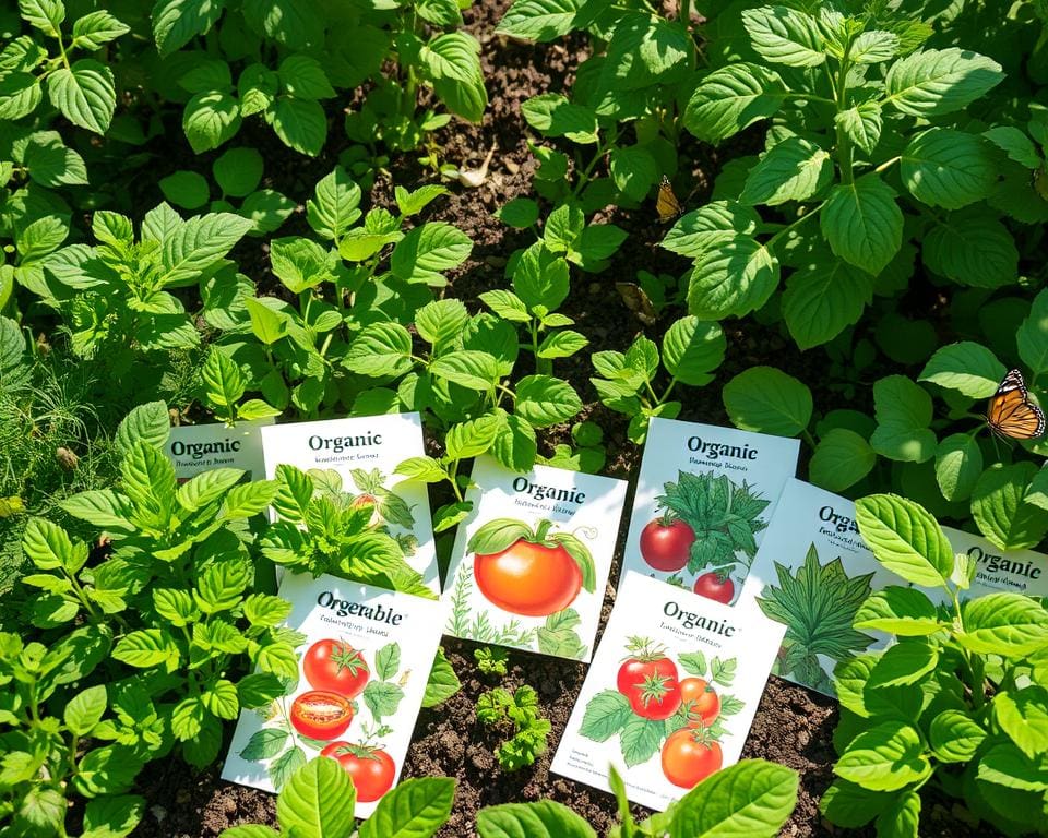 biologische zaden voor moestuin