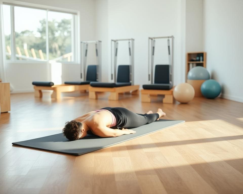 buikspieroefeningen in Pilates