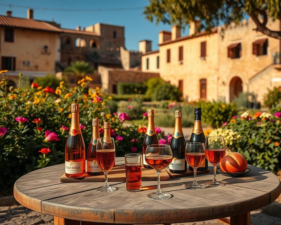 cava en sherry in Andalusië