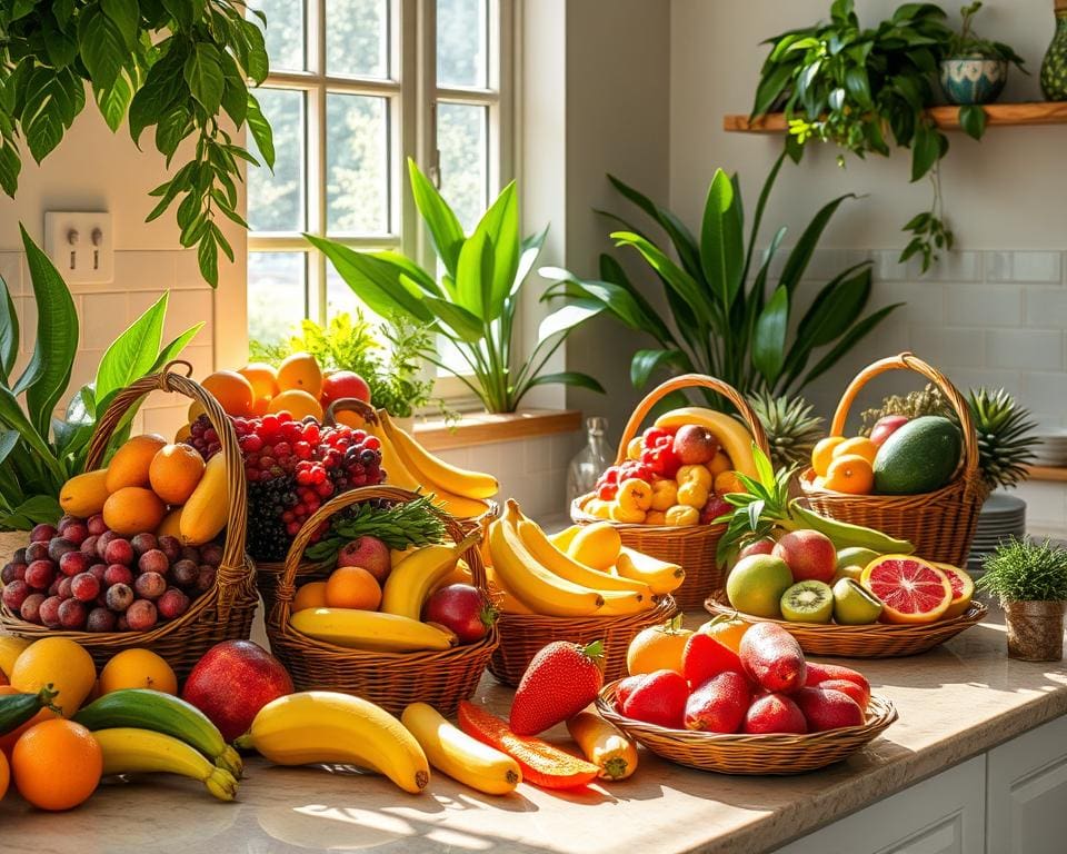 fruit in de keuken