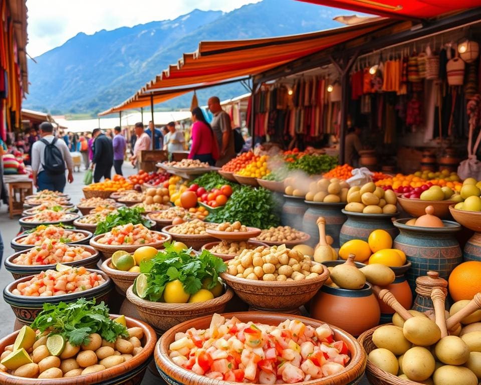 lokale delicatessen Peru