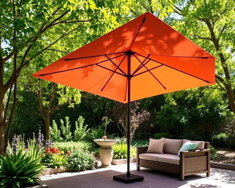 parasol met UV-bescherming