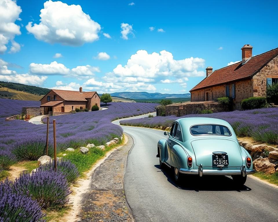 reizen met de auto in de Provence