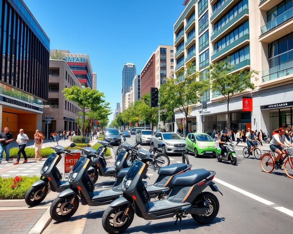 stedelijke forens elektrische mobiliteit