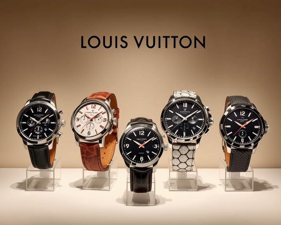 stijlvolle designs van Louis Vuitton horloges