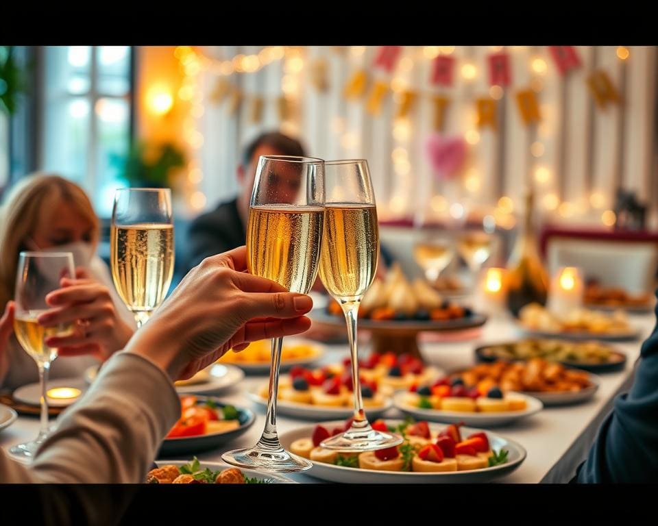 Aperitieven met bubbels: feestelijk en veelzijdig