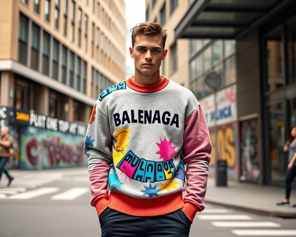 Balenciaga truien: Voor een gedurfde casual look