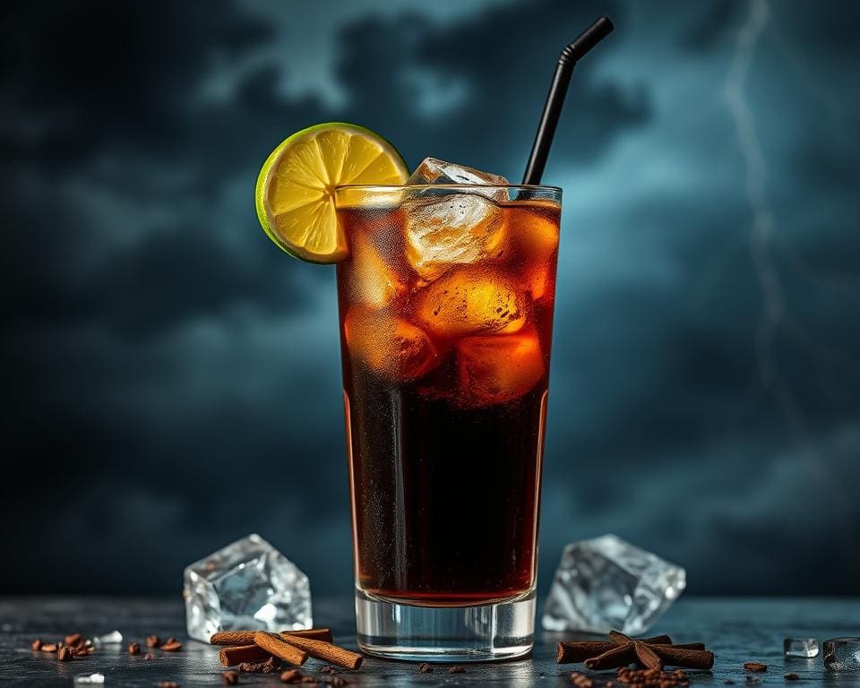 Dark & Stormy cocktail kenmerken