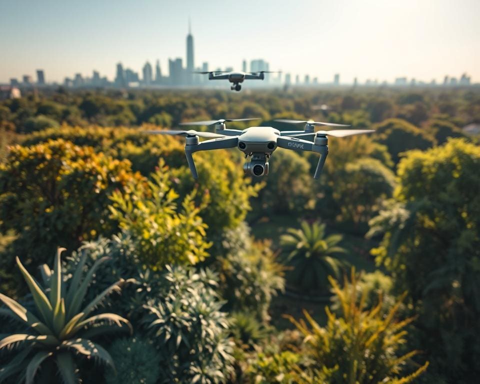 Drones voor monitoring van stadsnatuur