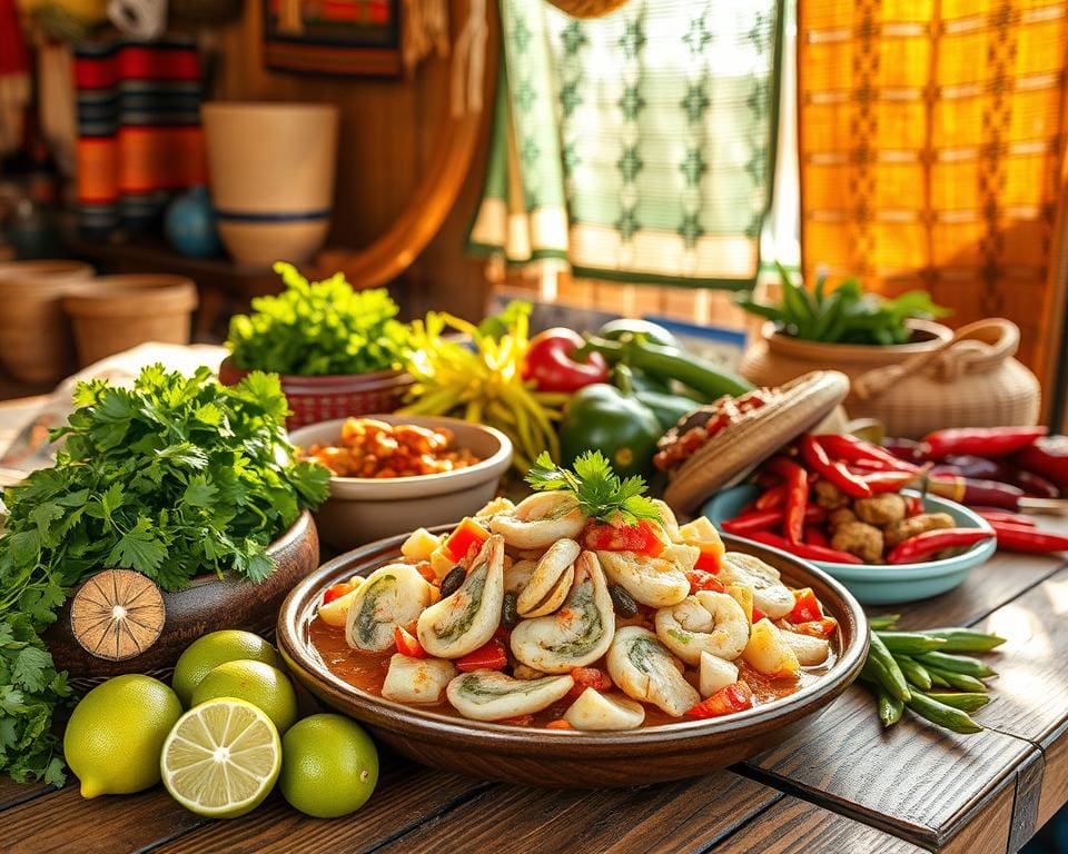 Eetgewoontes in Peru: proef ceviche en anticuchos
