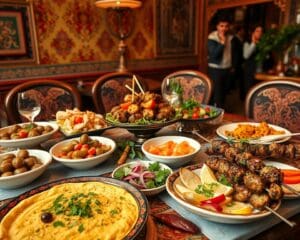 Eetgewoontes in Turkije: ontdek de smaken van kebabs en mezze