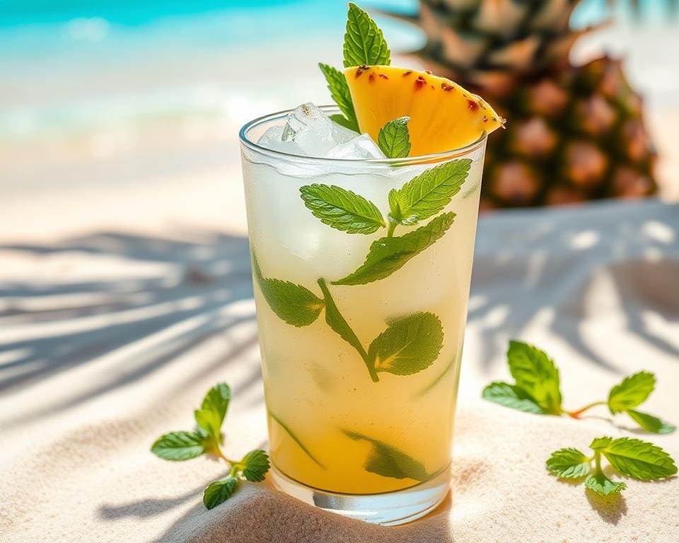 Frozen Pineapple Mojito