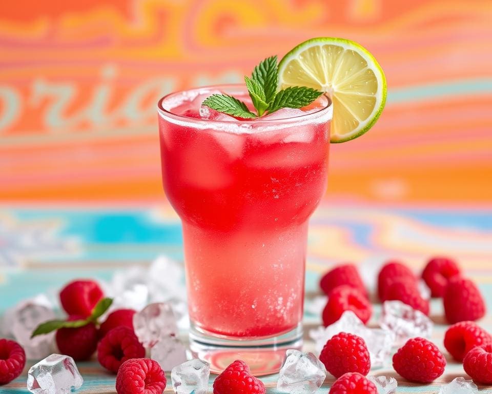 Frozen Raspberry Margarita: Fris en kleurrijk