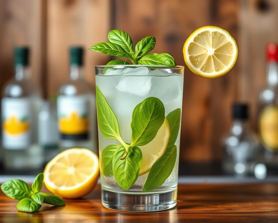 Gin Basil Smash