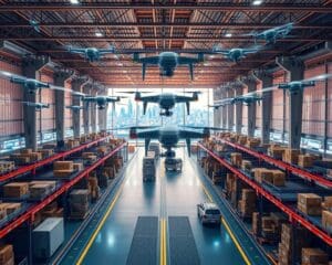 Hoe dragen drones bij aan precisielogistiek?