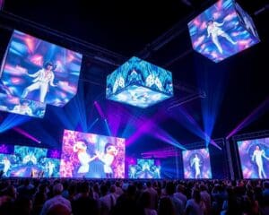 Hoe dragen holografische displays bij aan live-evenementen?