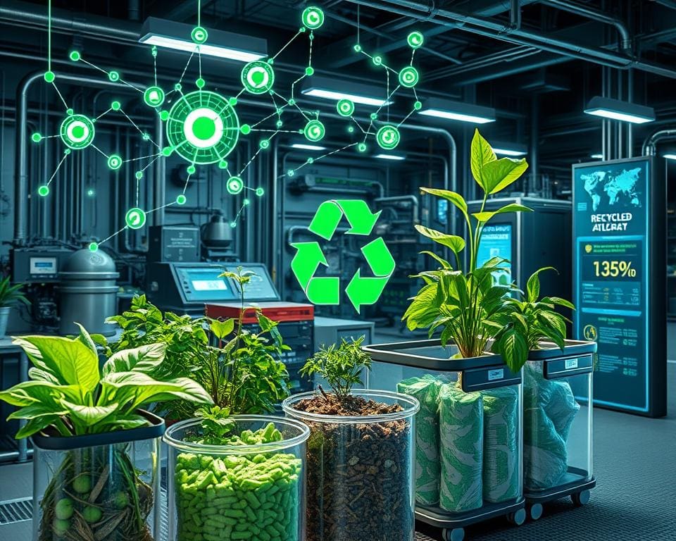 Hoe helpt blockchain bij het verbeteren van recyclingprocessen?