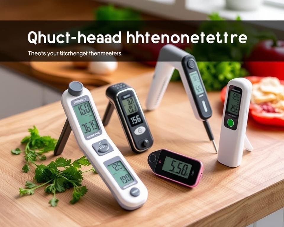 Keukenthermometers met snelle lezing voor precisie