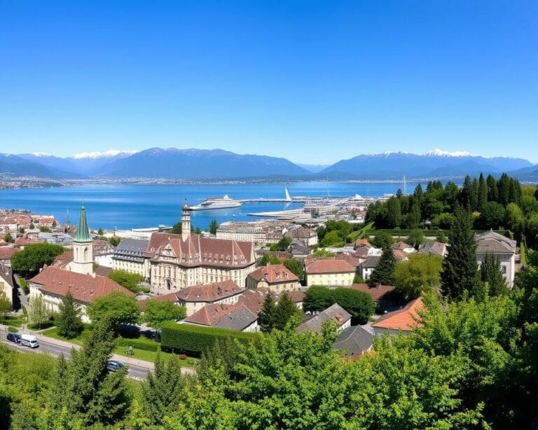 Lausanne: een stad aan het Meer van Genève