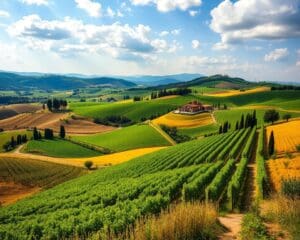 Natuurwandelingen door de weelderige valleien van Toscane