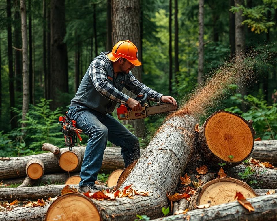 Professioneel bomen kappen: het belang van ervaring