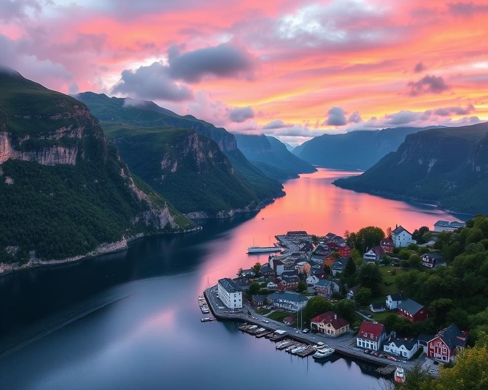 Stavanger toegangspoort Noorse fjorden natuurwonder