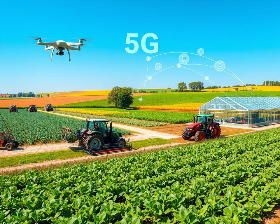 Wat zijn de voordelen van 5G voor slimme boerderijsystemen?